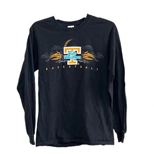 Women's Anvil Tennessee Lady Volunteers Basketball Long Sleeve T-shirt. Size S